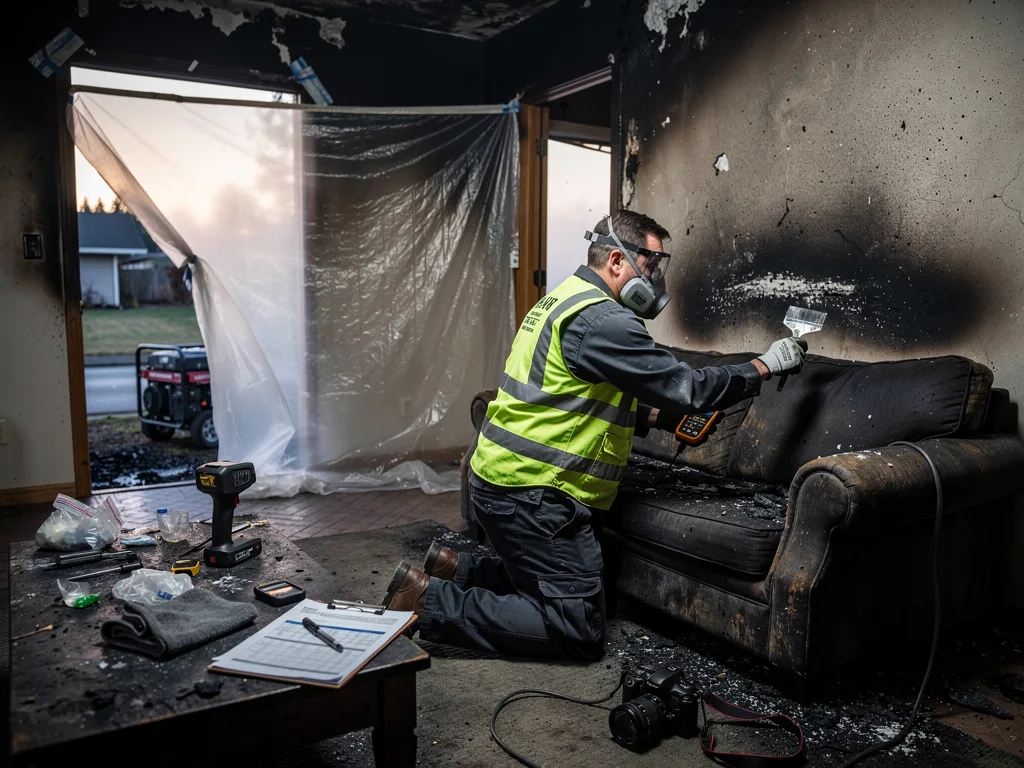 24/7 Fire Damage Service